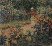 Claude Monet, The Artist-s Garden at Giverny